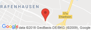 Position der Autogas-Tankstelle: Shell Autohof in 77966, Kappel-Grafenhausen