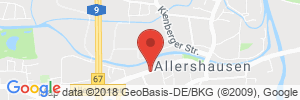 Position der Autogas-Tankstelle: Esso Station in 85391, Allershausen