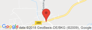 Position der Autogas-Tankstelle: Freie Tankstelle Emil Mayr in 85452, Moosinning