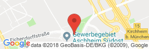 Position der Autogas-Tankstelle: AGIP Tankstelle in 85609, Aschheim