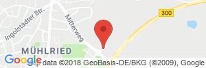 Position der Autogas-Tankstelle: Süd Treibstoff Tankstellle in 86529, Schrobenhausen
