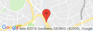 Position der Autogas-Tankstelle: Esso Station / Ring-Garagen in 97421, Schweinfurt