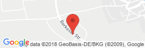 Position der Autogas-Tankstelle: Walther Tankstelle in 98617, Meiningen-Dreißigacker