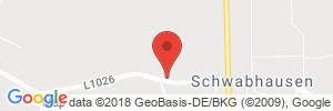 Position der Autogas-Tankstelle: BFT Tankstelle in 99869, Schwabhausen