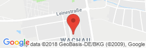 Position der Autogas-Tankstelle: Globus/ Wachau in 04416, Markkleeberg