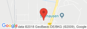 Position der Autogas-Tankstelle: Agip Service Station Schugk in 04356, Leipzig