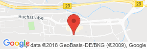 Position der Autogas-Tankstelle: Autohaus ACC GmbH in 73525, Schwäbisch-Gmünd