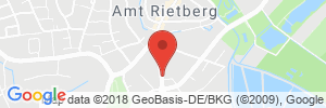 Position der Autogas-Tankstelle: Aral Tankstelle Kraft in 33397, Rietberg