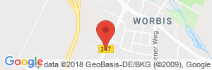 Position der Autogas-Tankstelle: Aral Tankstelle Katrin Albertsmeyer in 37339, Worbis