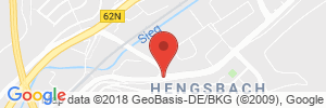 Position der Autogas-Tankstelle: Caratgas-Center in 57080, Siegen