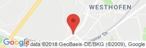 Position der Autogas-Tankstelle: Star Tankstelle Matschullies in 58239, Schwerte