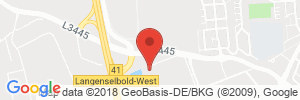 Position der Autogas-Tankstelle: Shell Station Kropat GmbH in 63505, Langenselbold