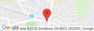 Position der Autogas-Tankstelle: ESSO Station in 65203, Wiesbaden-Biebrich