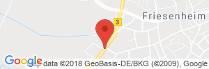 Position der Autogas-Tankstelle: Aral Tankstelle Klein & Feger GmbH in 77948, Friesenheim