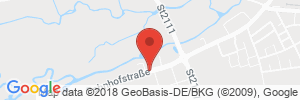 Position der Autogas-Tankstelle: Shell-Tankstelle in 84160, Frontenhausen