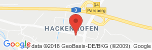 Position der Autogas-Tankstelle: ESSO-Autohof in 92331, Parsberg