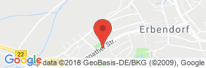 Position der Autogas-Tankstelle: Bergler Mineralöl GmbH in 92681, Erbendorf