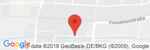 Position der Autogas-Tankstelle: SUBARU Allrad-Auto GmbH in 61169, Friedberg