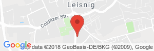 Position der Autogas-Tankstelle: Shell Station Mathias Voigtländer in 04703, Leisnig
