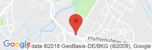 Position der Autogas-Tankstelle: Zieglmeier GmbH & Co. KG in 86529, Schrobenhausen