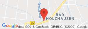 Position der Autogas-Tankstelle: Tankstelle Pollert in 32361, Holzhausen