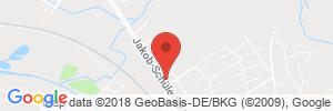 Position der Autogas-Tankstelle: ARAL Tankstelle in 73655, Plüderhausen