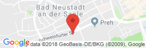 Position der Autogas-Tankstelle: JET Tankstelle in 97616, Bad Neustadt