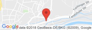 Position der Autogas-Tankstelle: JET Tankstelle in 85356, Freising