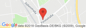 Position der Autogas-Tankstelle: Total Tankstelle in 40597, Düsseldorf