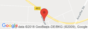 Position der Autogas-Tankstelle: Tankstelle T 24 Ederblick-Centrum in 34537, Bad Wildungen