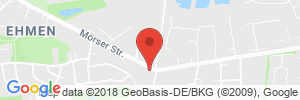 Position der Autogas-Tankstelle: Freie Tankstelle Ehmen in 38442, Wolfsburg OT Ehmen