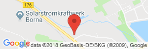 Position der Autogas-Tankstelle: Kauerauf Service bei Autohaus Mittag in 04552, Borna