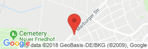 Position der Autogas-Tankstelle: Card Tank 24 (Automat) in 35396, Gießen