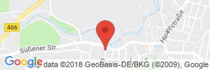 Position der Autogas-Tankstelle: Aral Tankstelle in 73072, Donzdorf