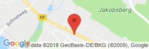 Position der Autogas-Tankstelle: Westfalen-Tankstelle in 33803, Steinhagen-Amshausen