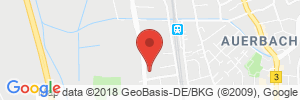 Position der Autogas-Tankstelle: HEM-Tankstelle in 64625, Bensheim