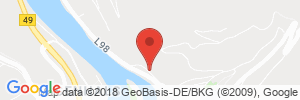 Position der Autogas-Tankstelle: ED - Tankstelle Autoservice Bauer in 56820, Senheim