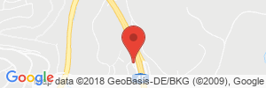 Position der Autogas-Tankstelle: BAB-Tankstelle Sauerland West (Shell) in 58513, Lüdenscheid