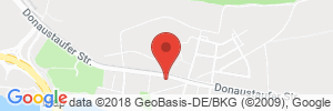 Position der Autogas-Tankstelle: Agip Tankstelle in 93055, Regensburg
