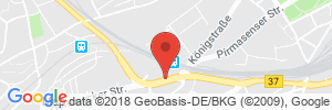 Position der Autogas-Tankstelle: Agip Service Station in 67663, Kaiserslautern