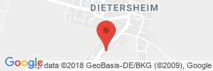 Position der Autogas-Tankstelle: Esso Station in 85386, Dietersheim