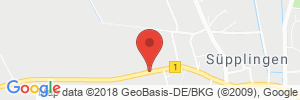 Position der Autogas-Tankstelle: Nord Elm Garage in 38373, Süpplingen