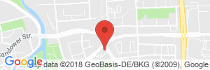 Position der Autogas-Tankstelle: Shell Station in 03042, Cottbus