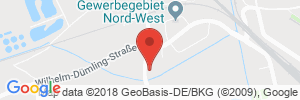 Position der Autogas-Tankstelle: Agip Tankstelle in 39218, Schönebeck