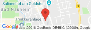 Position der Autogas-Tankstelle: AVIA-Tankstelle in 61231, Bad Nauheim