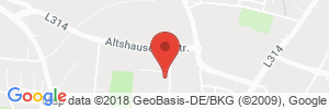 Position der Autogas-Tankstelle: Bosch Service Ott in 88250, Weingarten