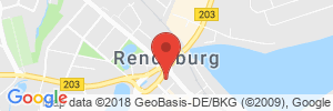 Position der Autogas-Tankstelle: Star Tankstelle Inh. Rita Karmasch in 24768, Rendsburg