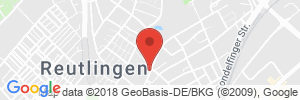 Position der Autogas-Tankstelle: Hagel und Pech Kfz Umwelttechnik & Service GmbH in 72760, Reutlingen