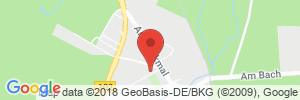 Position der Autogas-Tankstelle: Hoyer Tank-Treff Dahnsdorf in 14806, Dahnsdorf