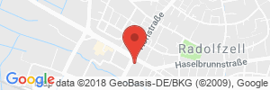Position der Autogas-Tankstelle: Esso Station Schäfer in 78315, Radolfzell